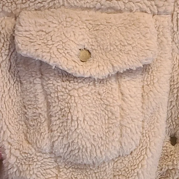 Free People Sherpa Trucker Jacket Size small - Picture 6 of 15